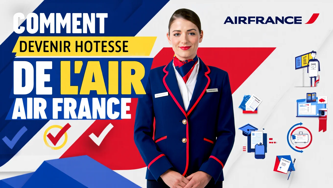 Miniature article de blog comment devenir hôtesse de l'air air france