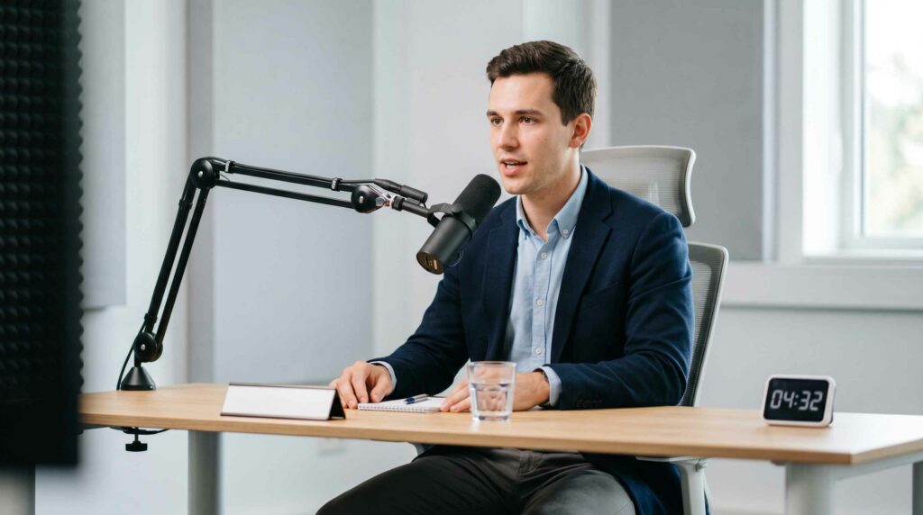 Candidat PNC passant un test oral de certification anglais type LILATE